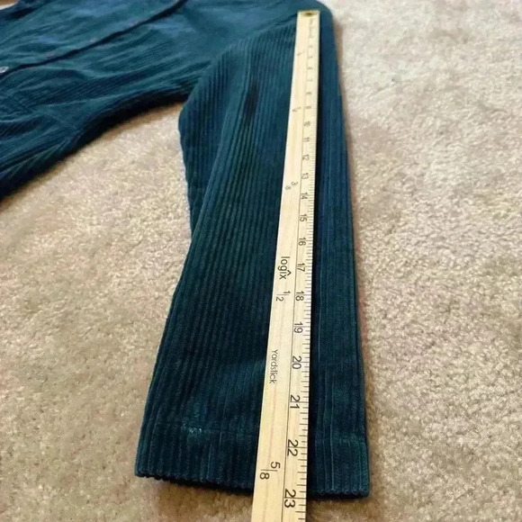 Vintage FADS 90s corduroy button up down long sleeve dress farm core 90s size 6 - Picture 11 of 12